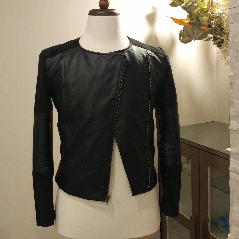 Cupcakes and Cashmere Leather Jacket